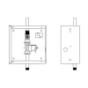 Delta Rough-In Flush Valve for Model 1600T9003TR from the Commercial Series 1 Delta Rough-In Flush Valve for Model 1600T9003TR from the Commercial Series -Shower Valves Sales 1600t9003ri lg