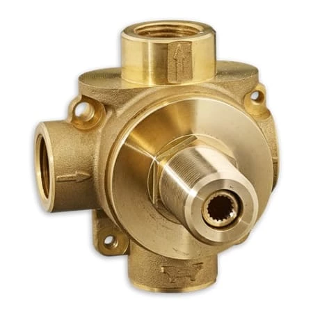 American Standard 1/2" Two-Way Shared Flow In-Wall Diverter Valve - Rough In - 2 individual and 1 shared function 3 American Standard 1/2" Two-Way Shared Flow In-Wall Diverter Valve - Rough In - 2 individual and 1 shared function