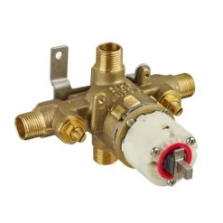 American Standard Pressure Balance Rough-in Valve with Universal Inlets/Outlets with Screwdriver Stops