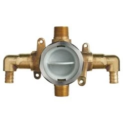 American Standard Flash Shower Rough-In Valve Body with 1/2" PEX Connection and Elbows