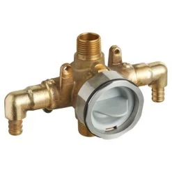 Alternative view of American Standard Flash Shower Rough-In Valve Body with 1/2" PEX Connection and Elbows