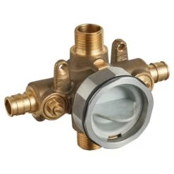 Alternative view of American Standard Flash Shower Rough-In Valve Body with 1/2" PEX Connection with Screwdriver Stops - For Cold Expansion Systems
