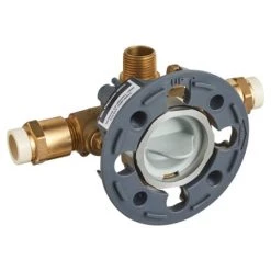 Alternative view of American Standard Flash Shower Rough-In Valve Body with 1/2" CPVC Connection with Screwdriver Stops