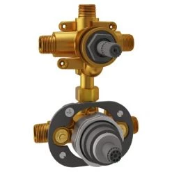 American Standard Flash 3-Way Integrated Shower Diverter Rough-In Valve with Pressure Balance Valve Cartridge