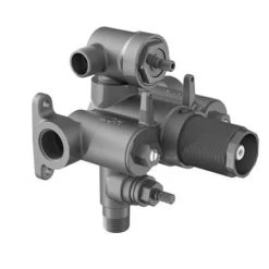 California Faucets StyleTherm Thermostatic Rough Valve with Integral Non-Shared Dual Outlets and Integral Single Volume Control