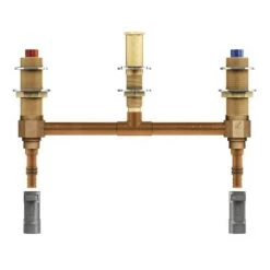 Alternative view of Moen 1/2 Inch PEX Roman Tub Rough-In Valve with 10 Inch Centers from the M-PACT Collection