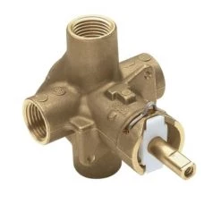Alternative view of Moen 1/2 Inch IPS Posi-Temp Pressure Balancing Rough-In Valve (No Stops)
