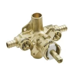 Alternative view of Moen 1/2 Inch PEX Posi-Temp Pressure Balancing Rough-In Valve (With Stops)