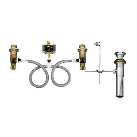 Moen M-PACT 1/2" IPS Widespread Faucet Rough-In Valve with Drain Assembly 7 Moen M-PACT 1/2" IPS Widespread Faucet Rough-In Valve with Drain Assembly - Image 5
