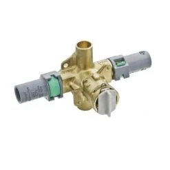 Moen 1/2 Inch CPVC Posi-Temp Pressure Balancing Rough-In Valve and Pre-Installed Flush Plug (No Stops) -Shower Valves Sales clean moen fp62340 465 1