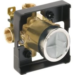 Delta Universal Mixing Rough-In Valve with Service Stops and 1/2" IPS Connections