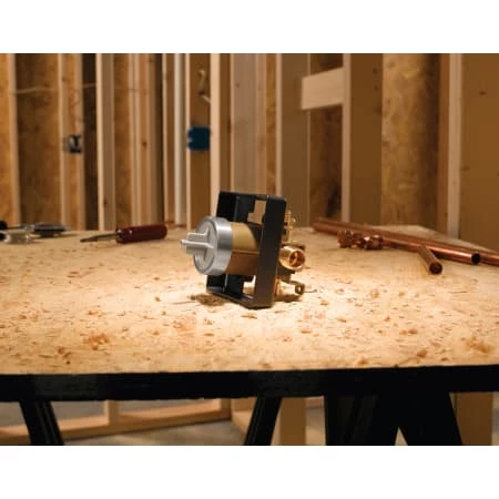 Delta Universal Mixing Rough-In Valve with 1/2" NPT Male thread with 1/2" C.W.T Female Sweat - Box Model High Flow Shower Only 8 Delta Universal Mixing Rough-In Valve with 1/2" NPT Male thread with 1/2" C.W.T Female Sweat - Box Model High Flow Shower Only - Image 6