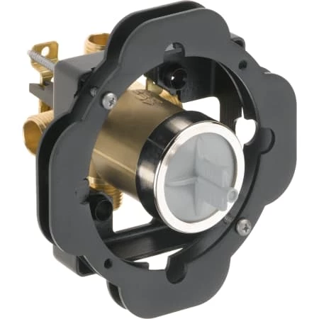 Delta Universal Mixing Rough-In Valve with 1/2" NPT Male thread with 1/2" C.W.T Female Sweat - Box Model Thin Wall 3 Delta Universal Mixing Rough-In Valve with 1/2" NPT Male thread with 1/2" C.W.T Female Sweat - Box Model Thin Wall