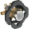 Delta Universal Mixing Rough-In Valve with Service Stops, 1/2" NPT Male thread with 1/2" C.W.T Female Sweat - Box Model Thin Wall 2 Delta Universal Mixing Rough-In Valve with Service Stops, 1/2" NPT Male thread with 1/2" C.W.T Female Sweat - Box Model Thin Wall -Shower Valves Sales delta r10000 unwsbxt 800