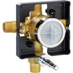 Delta 1/2 Inch MultiChoice™ Universal Rough In Valve with Push Button Diverter from the Commercial Series
