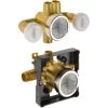 Delta Universal Mixing Rough-In Valve with Service Stops - For Use with Delta H2Okinetic Shower Mixing/Diverting Valve Trims 1 Delta Universal Mixing Rough-In Valve with Service Stops - For Use with Delta H2Okinetic Shower Mixing/Diverting Valve Trims -Shower Valves Sales delta r18000 xows 812