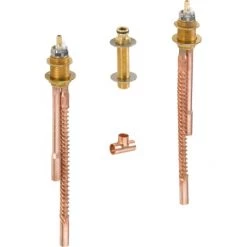 Delta Flexible 3 Hole Roman Tub/Whirlpool Faucet Rough In Kit from the Classic Collection