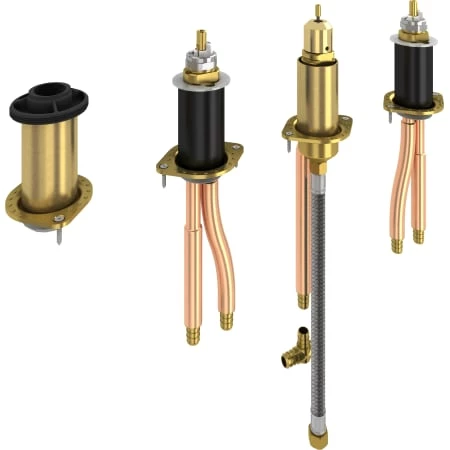 Delta Roman Tub Filler Rough-In Valve for Trims with Handshower - PEX Crimp 3 Delta Roman Tub Filler Rough-In Valve for Trims with Handshower - PEX Crimp