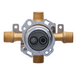Alternative view of Gerber Treysta Tub and Shower Valve - IPS/Sweat Connections and Inputs With Stops