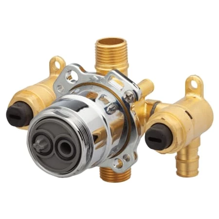 Gerber Treysta Tub and Shower Valve with Stops and Vertical Inputs 3 Gerber Treysta Tub and Shower Valve with Stops and Vertical Inputs