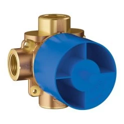 Grohe Concetto 1/2" 3-Way Diverter Rough-In Valve - 3 Functions and 3 Shared -Shower Valves Sales grohe 29 903 rough in with plastic guard 12