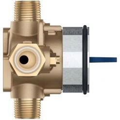 Alternative view of Grohe GrohSafe 3.0 Pressure Balance Valve with CPVC Connections and Service Stops