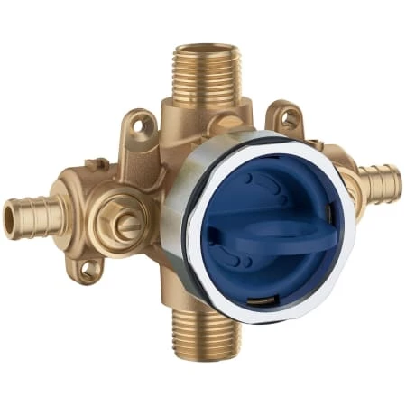 Grohe GrohSafe 3.0 Pressure Balance Valve with PEX Crimp Connections and Service Stops 3 Grohe GrohSafe 3.0 Pressure Balance Valve with PEX Crimp Connections and Service Stops