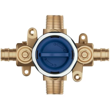Grohe GrohSafe 3.0 Pressure Balance Valve with PEX Cold Expansion Connections and Service Stops 3 Grohe GrohSafe 3.0 Pressure Balance Valve with PEX Cold Expansion Connections and Service Stops