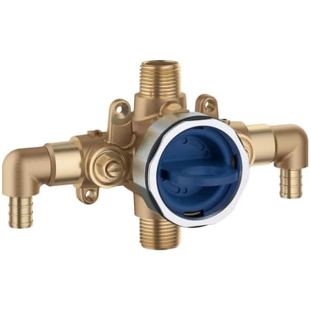 Grohe GrohSafe 3.0 Pressure Balance Valve with PEX Crimp Outlets, Elbows, and Service Stops 3 Grohe GrohSafe 3.0 Pressure Balance Valve with PEX Crimp Outlets, Elbows, and Service Stops