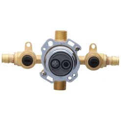 Alternative view of Gerber Treysta Tub and Shower Valve - Cold Expansion Pex Connections and Inputs with Stops