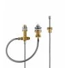 Hansgrohe 3 Hole Roman Tub Rough In with Single Handle -Shower Valves Sales hansgrohe 13439181 1256373