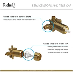 House of Rohl 1/2" Thermostatic Rough-in Valve with PEX Connection Type with up to 3 Functions 10 House of Rohl 1/2" Thermostatic Rough-in Valve with PEX Connection Type with up to 3 Functions -Shower Valves Sales house of rohl r23 spex alternate image 18