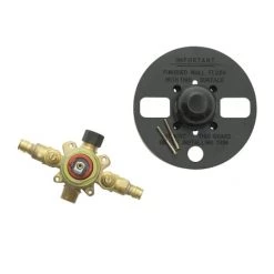 Jones Stephens Pressure Balanced Shower Valve with 1/2" Crimp PEX Connection