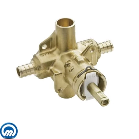 Moen 1/2 Inch PEX Posi-Temp Pressure Balancing Rough-In Valve (No Stops) 3 Moen 1/2 Inch PEX Posi-Temp Pressure Balancing Rough-In Valve (No Stops)
