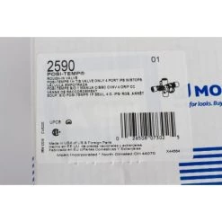 Alternative view of Moen 1/2 Inch IPS Posi-Temp Pressure Balancing Rough-In Valve (With Stops)
