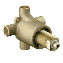 Moen 1/2 Inch Sweat (Copper-to-Copper) Non-Shared 3-Function Diverter Valve