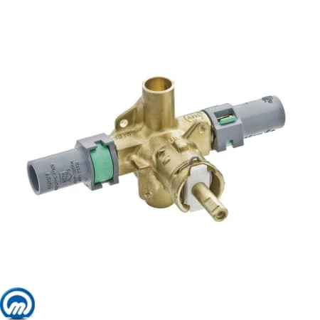 Moen 1/2 Inch CPVC Posi-Temp Pressure Balancing Rough-In Valve (No Stops) 3 Moen 1/2 Inch CPVC Posi-Temp Pressure Balancing Rough-In Valve (No Stops)