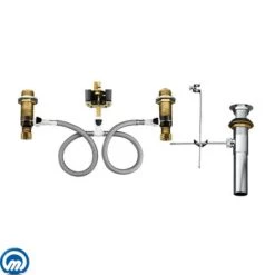 Moen M-PACT 1/2" IPS Widespread Faucet Rough-In Valve with Drain Assembly