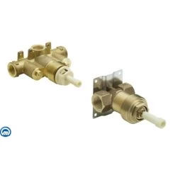 Moen 3/4 Inch IPS Set of 1 ExactTemp Thermostatic Rough-In Valve and 1 Volume Control Valves