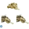 Moen 3/4 Inch IPS Set of 1 ExactTemp Thermostatic Rough-In Valve and 2 Volume Control Valves 2 Moen 3/4 Inch IPS Set of 1 ExactTemp Thermostatic Rough-In Valve and 2 Volume Control Valves -Shower Valves Sales moen exacttemp 3 valve set 461