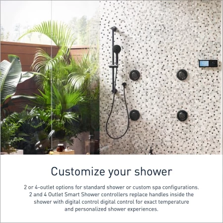 Moen Moen Smart Shower 4-Outlet Digital Thermostatic Shower Valve with 3/4" Connections 7 Moen Moen Smart Shower 4-Outlet Digital Thermostatic Shower Valve with 3/4" Connections - Image 5