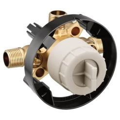 Alternative view of Moen M-Core 3 Port Pressure Balanced 1/2" CC and IPS Shower Only Valve with Stops