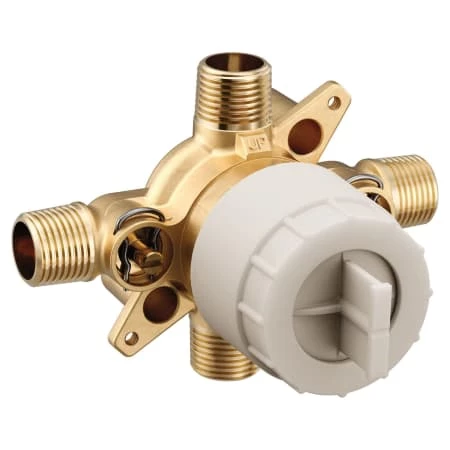 Moen M-Core 4 Port Pressure Balanced 1/2" CC and IPS Tub and Shower Valve with Stops 3 Moen M-Core 4 Port Pressure Balanced 1/2" CC and IPS Tub and Shower Valve with Stops