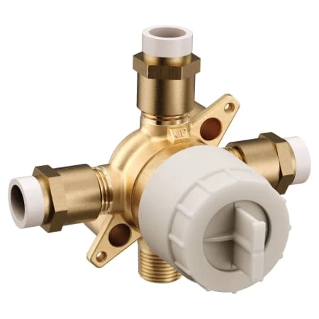 Moen M-Core 4 Port Pressure Balanced 1/2" CPVC Tub and Shower Valve with CC and IPS Tub Outlet 3 Moen M-Core 4 Port Pressure Balanced 1/2" CPVC Tub and Shower Valve with CC and IPS Tub Outlet