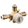 Moen M-Core 4 Port Pressure Balanced 1/2" CPVC Tub and Shower Valve with CC and IPS Tub Outlet and Stops -Shower Valves Sales moen u140vs 6689417