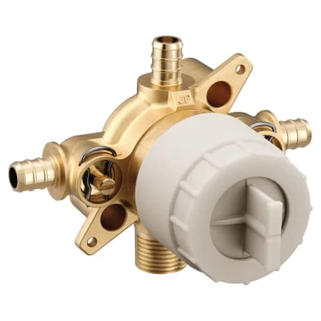 Moen M-Core 4 Port Pressure Balanced 1/2" PEX Tub and Shower Valve with Stops 3 Moen M-Core 4 Port Pressure Balanced 1/2" PEX Tub and Shower Valve with Stops