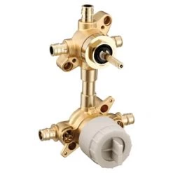 Moen M-Core 2 or 3 Non-Shared Function Pressure Balanced 1/2" Cold Expansion PEX Shower Valve with Stops