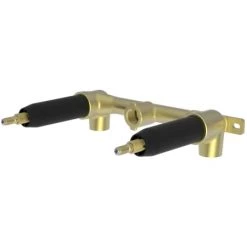 Newport Brass 2-Valve Rough with 1/2" NPT Outlets