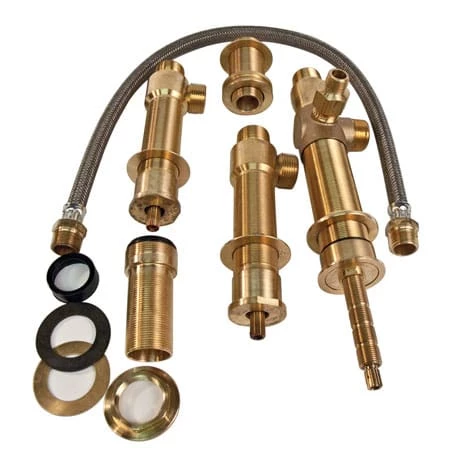 Newport Brass Secant Rough in Valve for Newport Brass 3-2047 Double Handle Deck Mounted Roman Tub Filler with Tub Spout, Personal Hand Shower and Metal Cross Handles 3 Newport Brass Secant Rough in Valve for Newport Brass 3-2047 Double Handle Deck Mounted Roman Tub Filler with Tub Spout, Personal Hand Shower and Metal Cross Handles