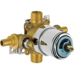 Peerless 1/2" PEX Pressure Balanced Tub and Shower Valve with Stops
